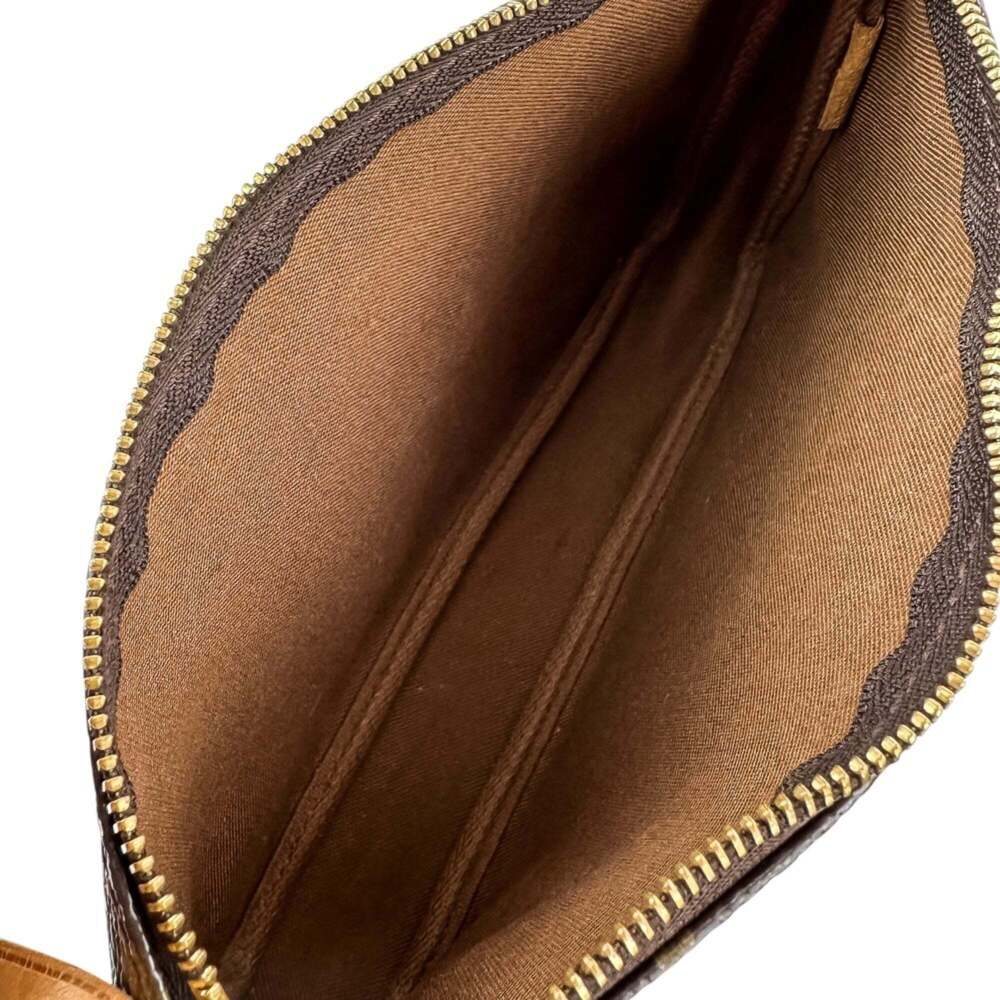 LOUIS VUITTON Brown Monogram Pochette Pouch - Picture 10 of 16